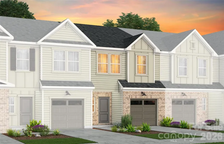 Landis Floor Plan: Elevation 3 Rendering