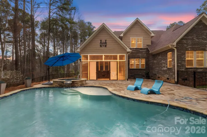 Gunite Pool and Hot Tub with Sundeck and Outdoor Sound System.