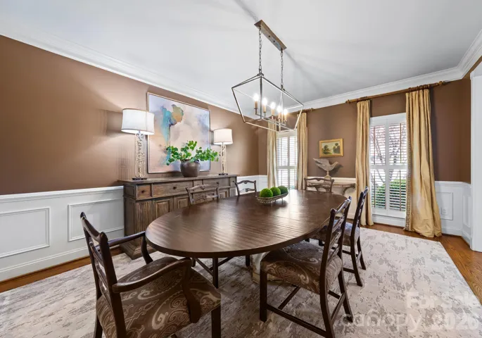 Formal dining room. 