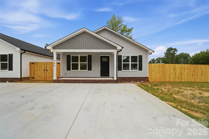 Kannapolis Gem with all new privacy fencing installed