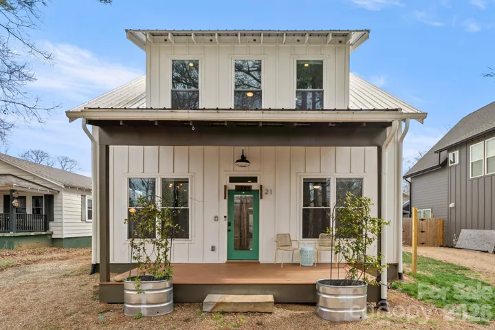 Two Interior Color Options Just Beyond the Front Door