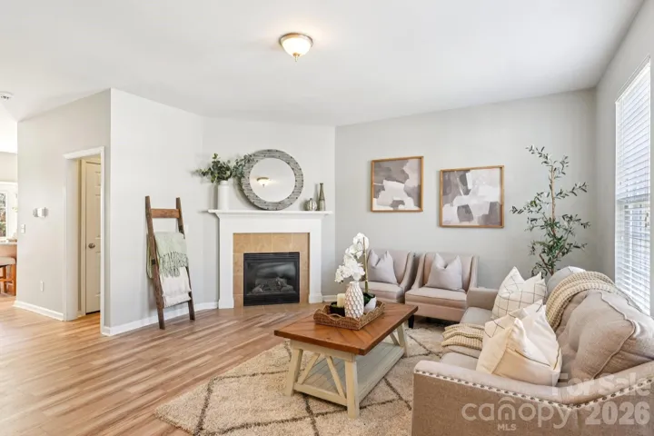 Family Room with fireplace