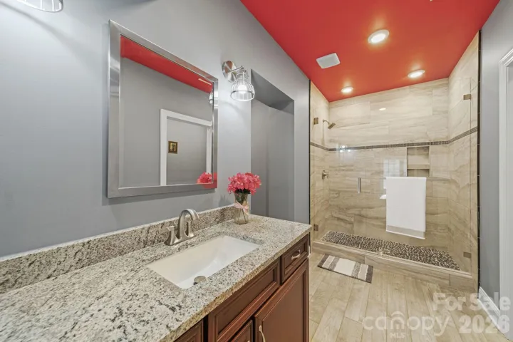 Full Bath in Basement