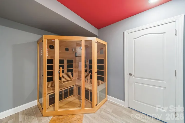 Sauna in Basement