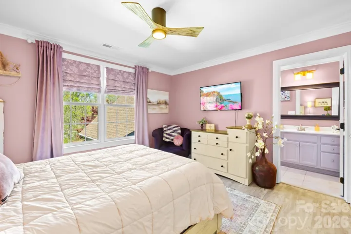 The 2nd bedroom has its own private bathroom.