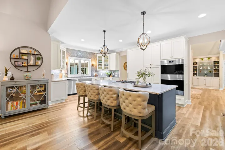 Kitchen is open to the sitting room/keeping room.