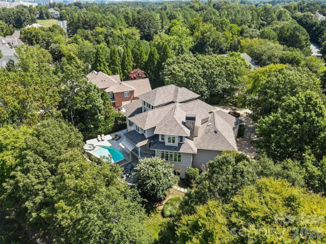 Some homes are built. This one was composed.