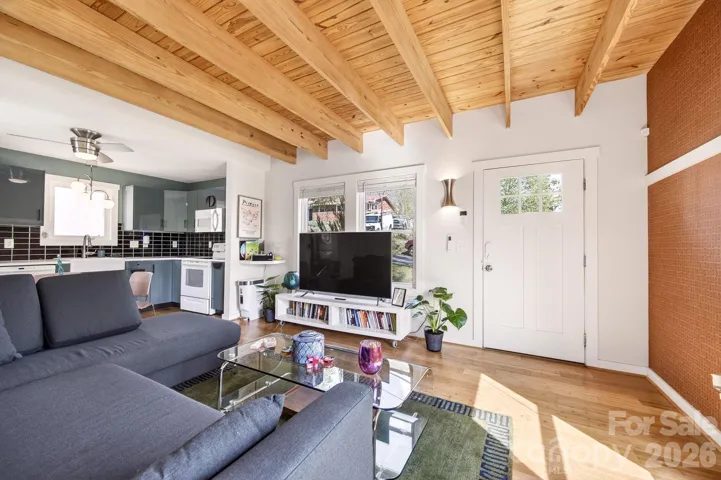 Open floor plan on main level