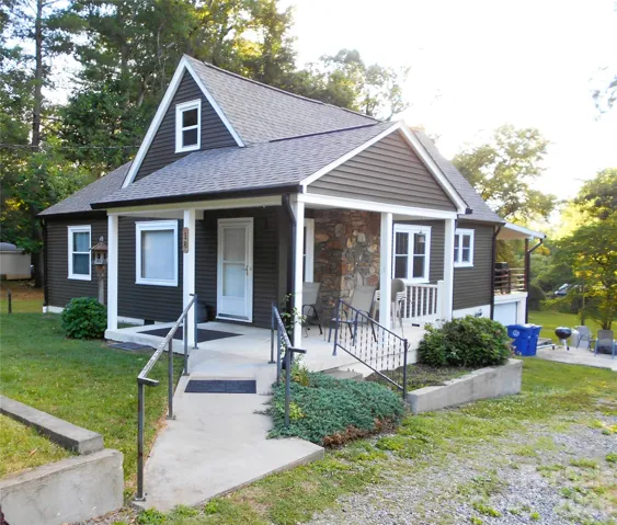 Inviting walkway to front porch entrance