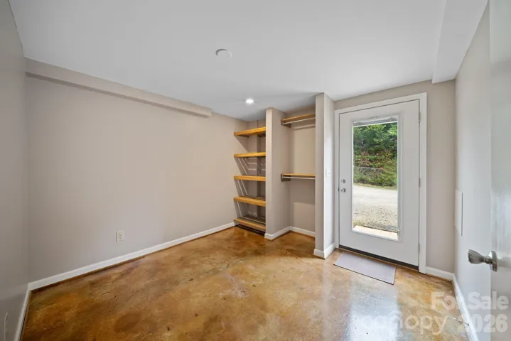 Lower level Bedroom #1 with its own separate entrance.