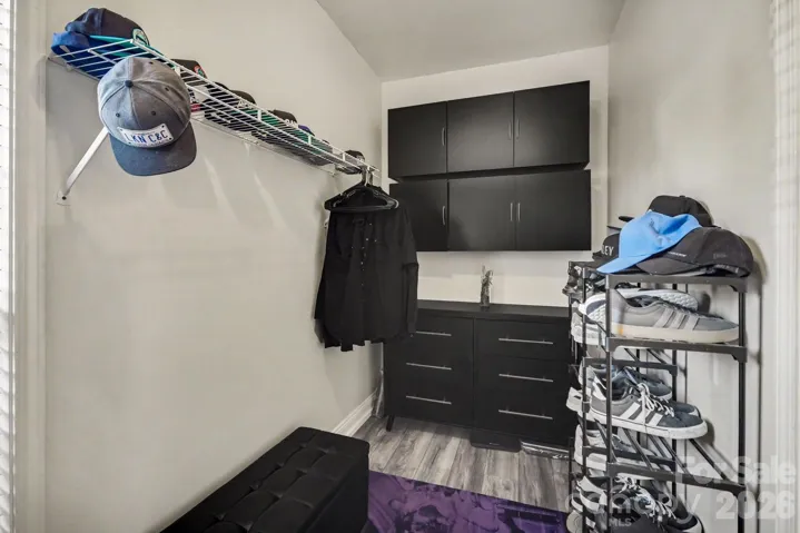 Primary walk-in closet