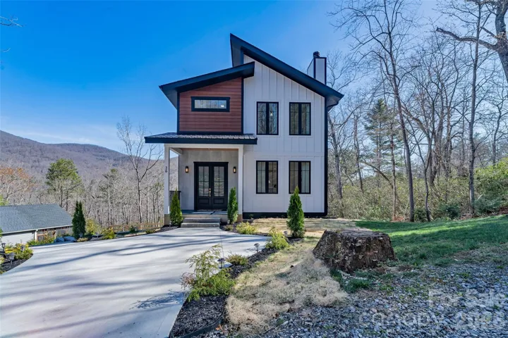 front of the house