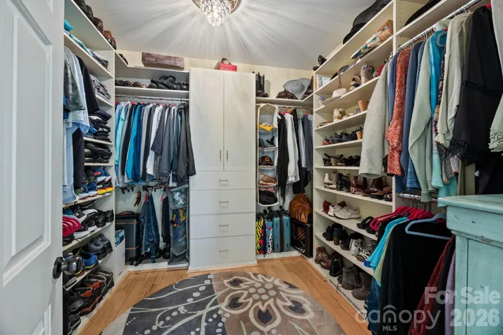 Primary Large Walk in Closet