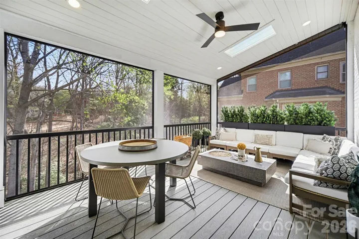 Screened Porch looking out