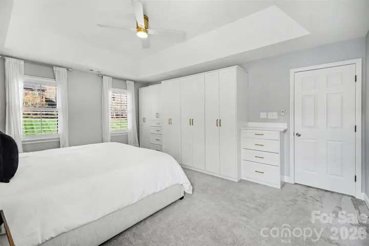 Custom built-ins in the Primary for clothes