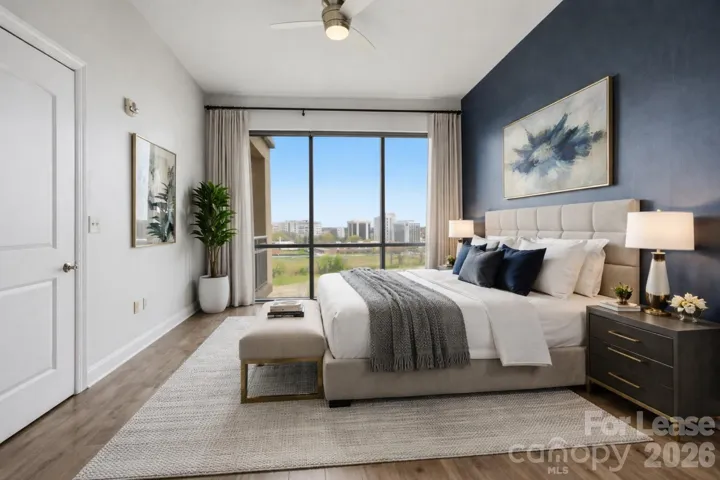 Primary Bedroom - virtually staged