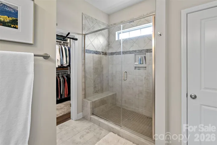 Primary Bath Walk-in Shower