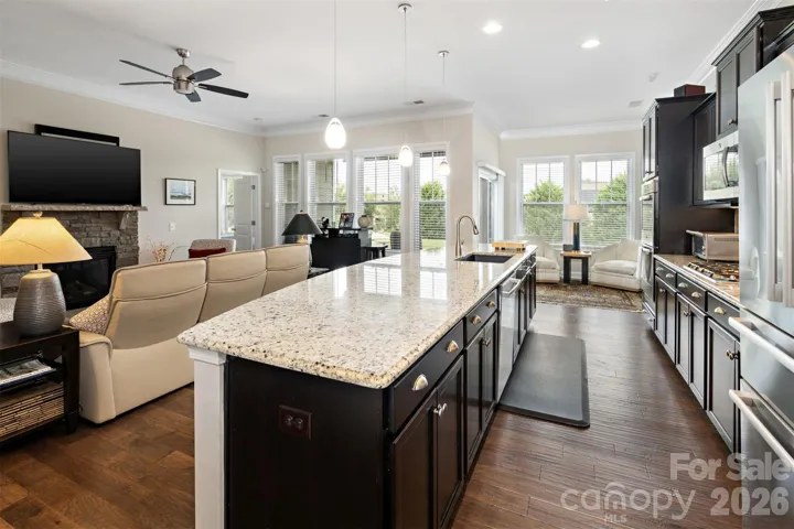Living Room & Kitchen