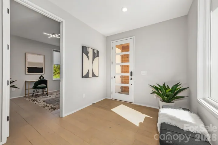 First floor entryway