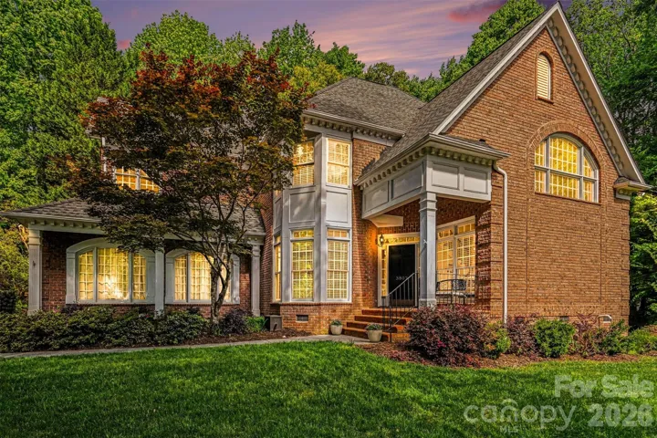 Twilight curb appeal in sought-after Radbourne