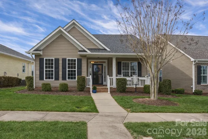Front porch welcomes you home