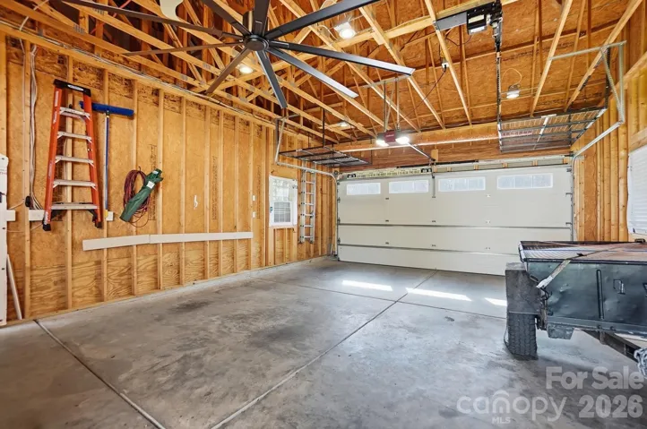 Garage looking towards front