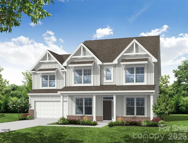 Homesite 4 features a Colfax plan with a 3-car garage