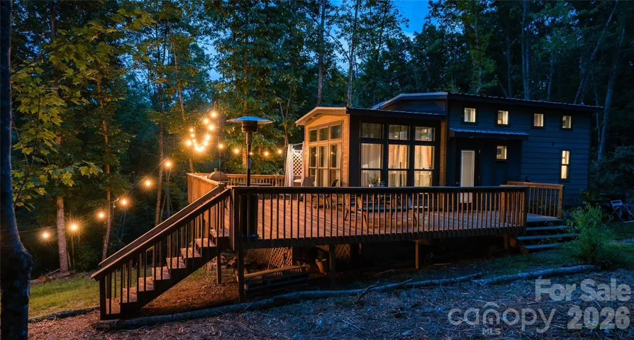 A Glowing Retreat in the Woods!