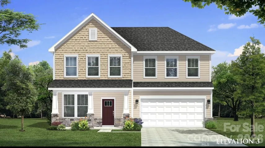 Burton- Elevation 3Artist Rendering Only