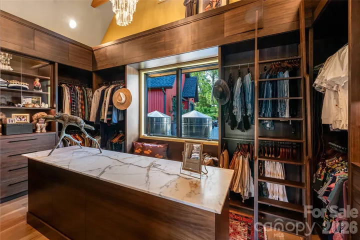 Primary dressing Room with tailored storage 