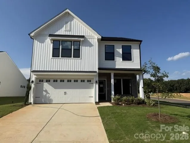 Homesite 173 features a Meriweather D - home is still under construction