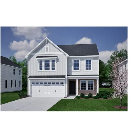 Front Exterior Elevation Rendering - Meriweather Plan Elevation D
