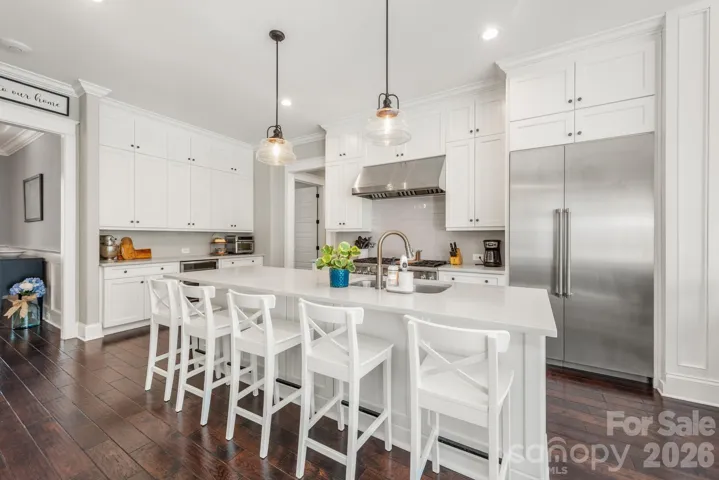 Kitchen with Thermador appliances and plenty of storage