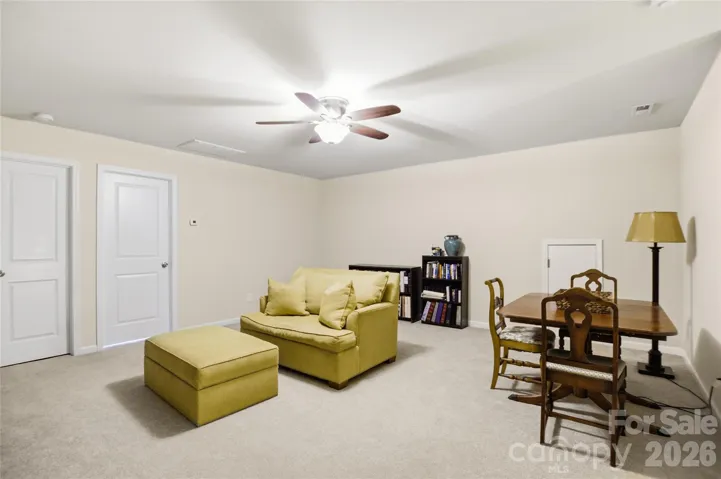 Upstair Loft and Game Room Living space