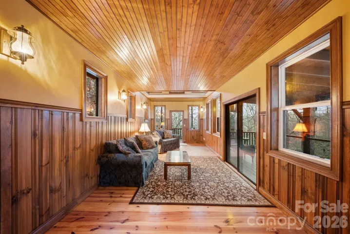 interior of caboose