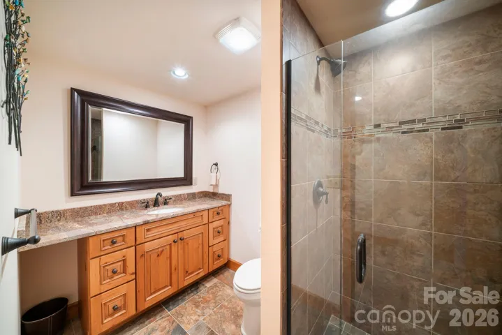 full bathroom 5 off of recreation room