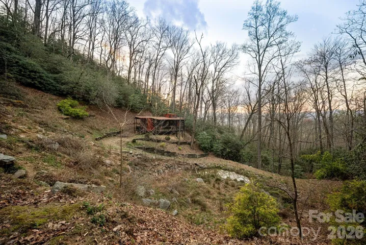caboose and pond 