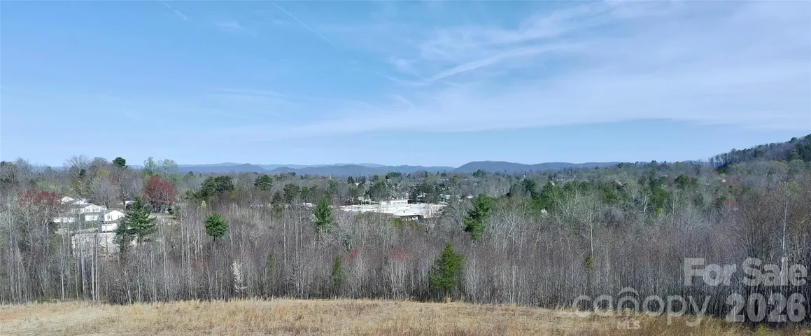 Facing North From the top of the property