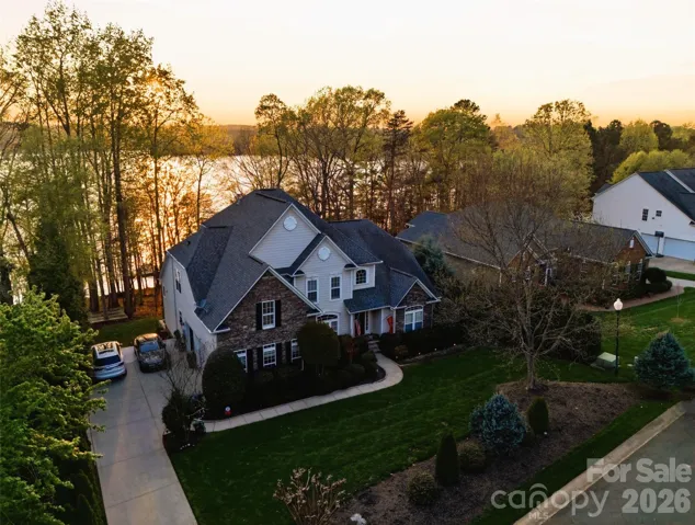 .70-acre lot with lovely sunsets on Mountain Island Lake