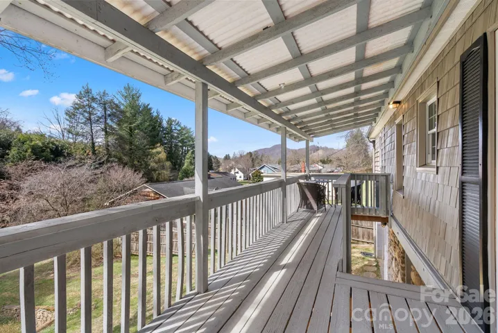 Deck area
