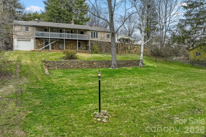 Access to one of the garages is from Johnson Street