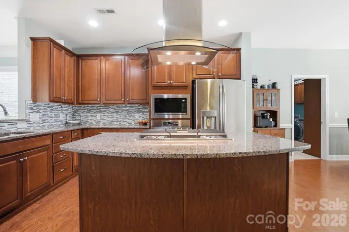 Ample counter space