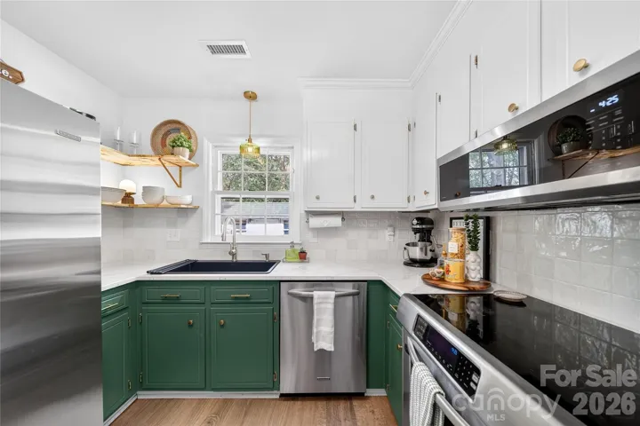Remodeled kitchen