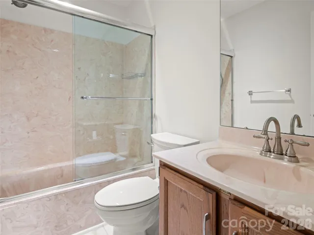 Guest bath on upper level