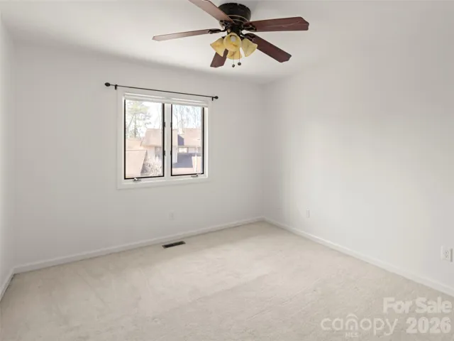 Guest bedroom on upper level