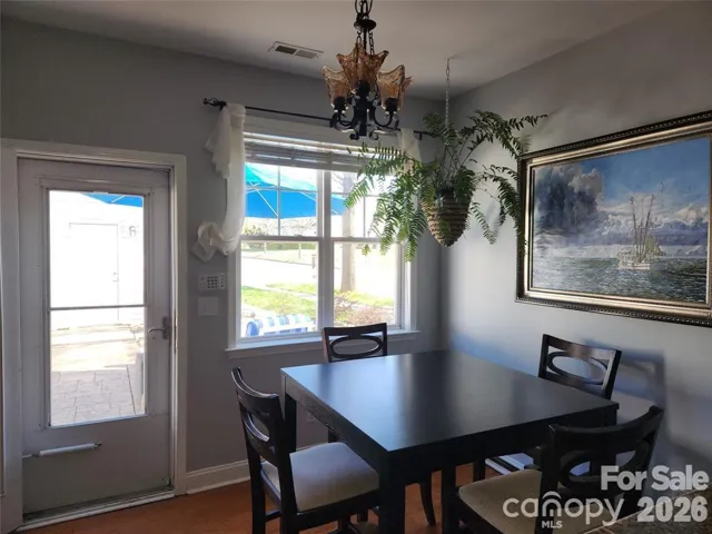 Dinette with lots of natural light