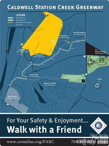 Caldwell Station Creek Greenway access