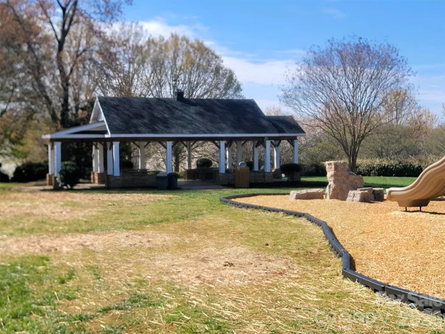 Pavillion for outdor entertaining at the playground