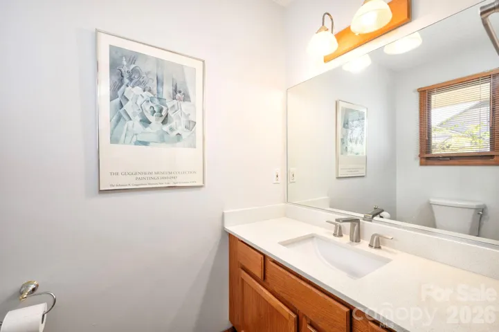 Powder Room On Main Level