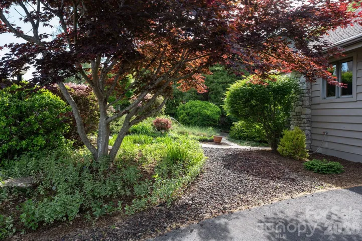 Lush Landscaping at Entry